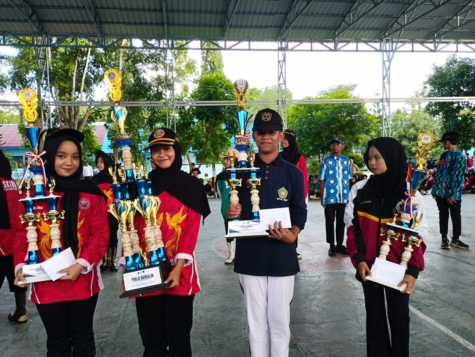 Paskibra MTsN 2 HSS Juara Utama 2 Smandaka Competition II